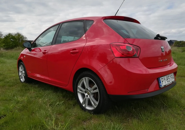 Seat Ibiza cena 18300 przebieg: 195000, rok produkcji 2011 z Poznań małe 466